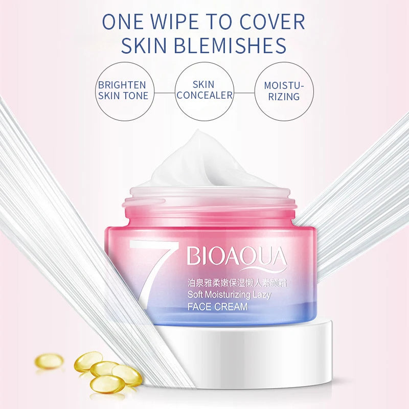 Bioaqua V7 Crema Facial Acido Hialuronico Aclarante Antiedad